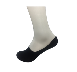 8 paar Bonanza dames footies - Katoen - zwart