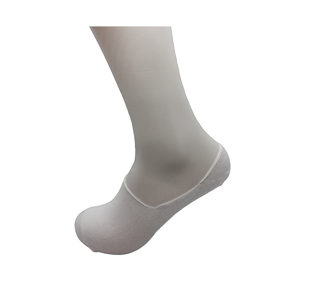 8 paar Bonanza dames footies - Katoen - wit