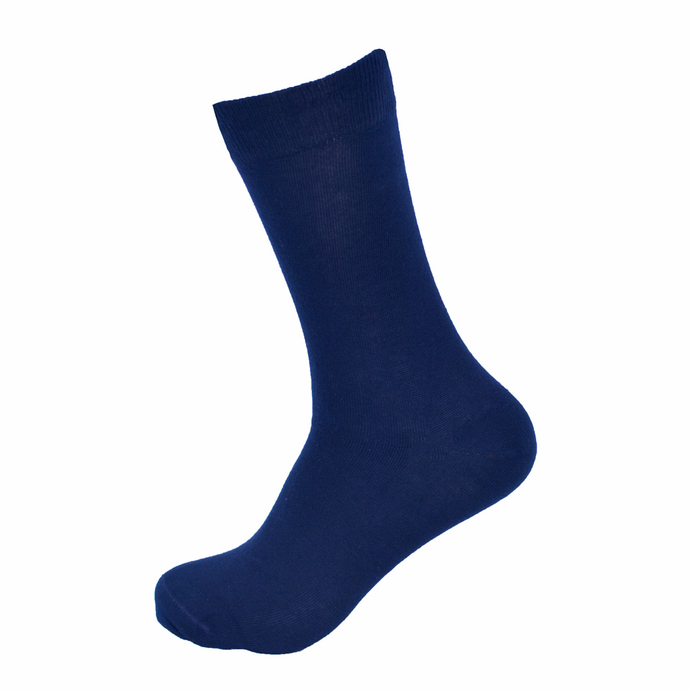 8 paar Herensokken - 100% Katoen - Naadloos - Donkerblauw