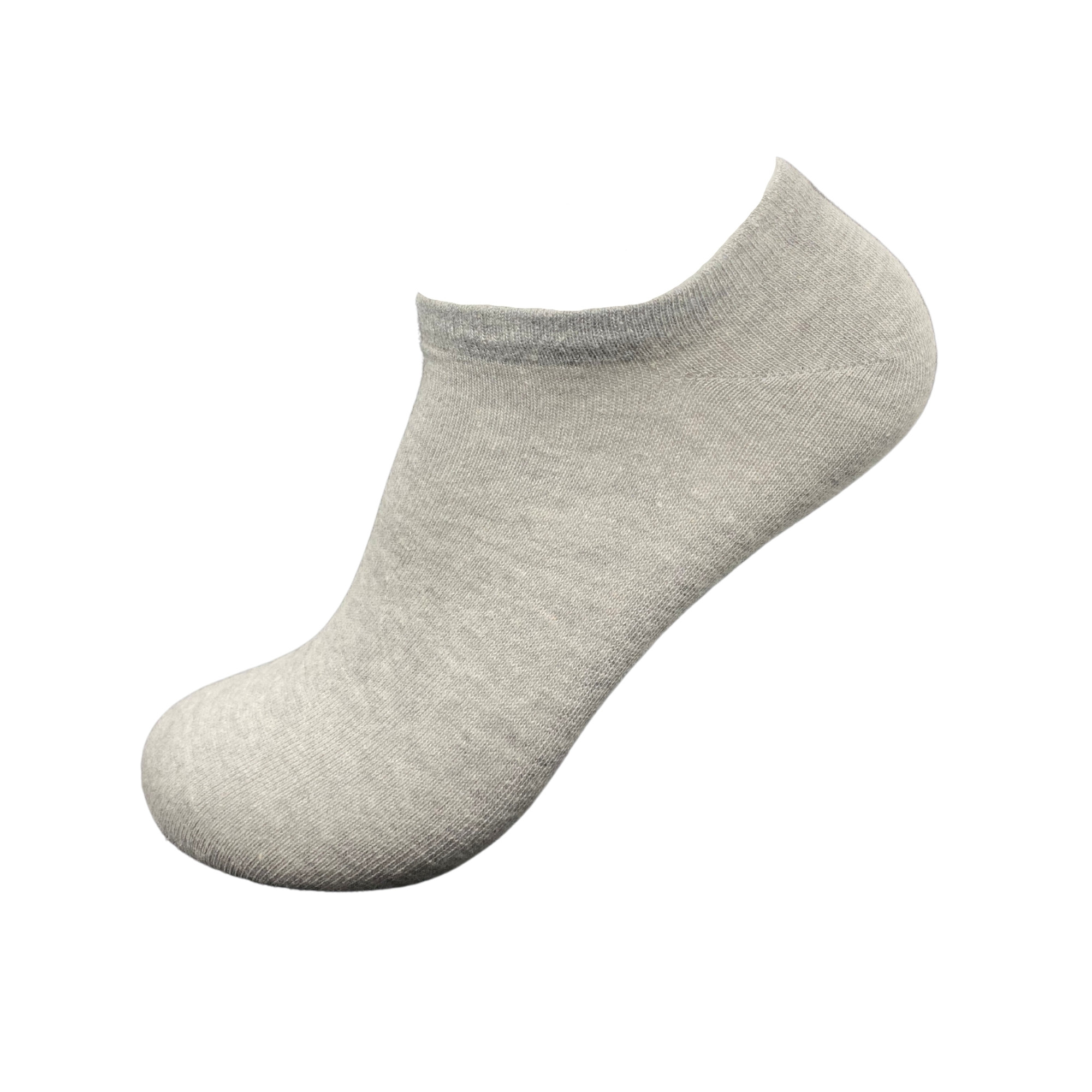 10 paar Donex korte sneakersokken - Grijs