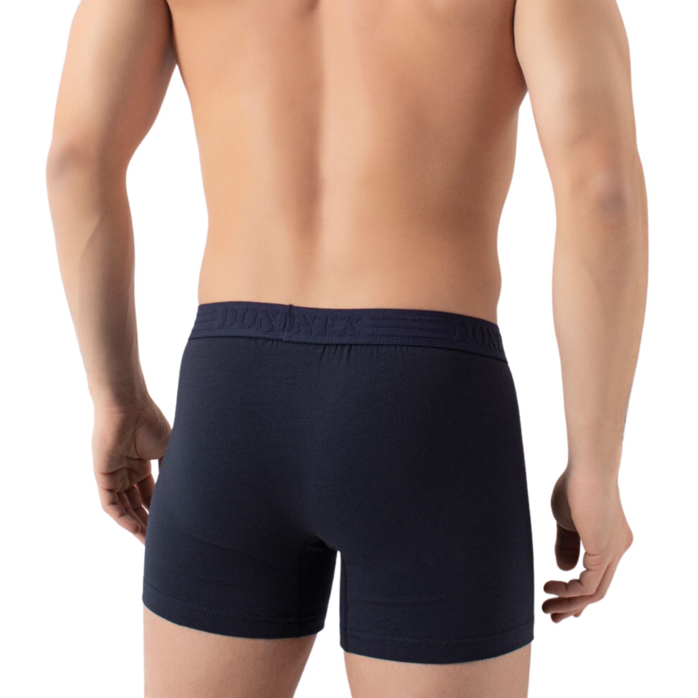 3 Stuks Heren boxershorts - DONEX® - Katoen - Marineblauw
