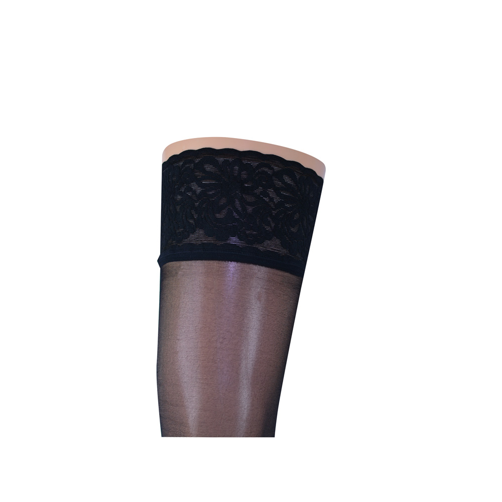2 Pack Stay up - Mariflos - Overknees -15 Denier - Zwart - Kant - gratis ðŸšš