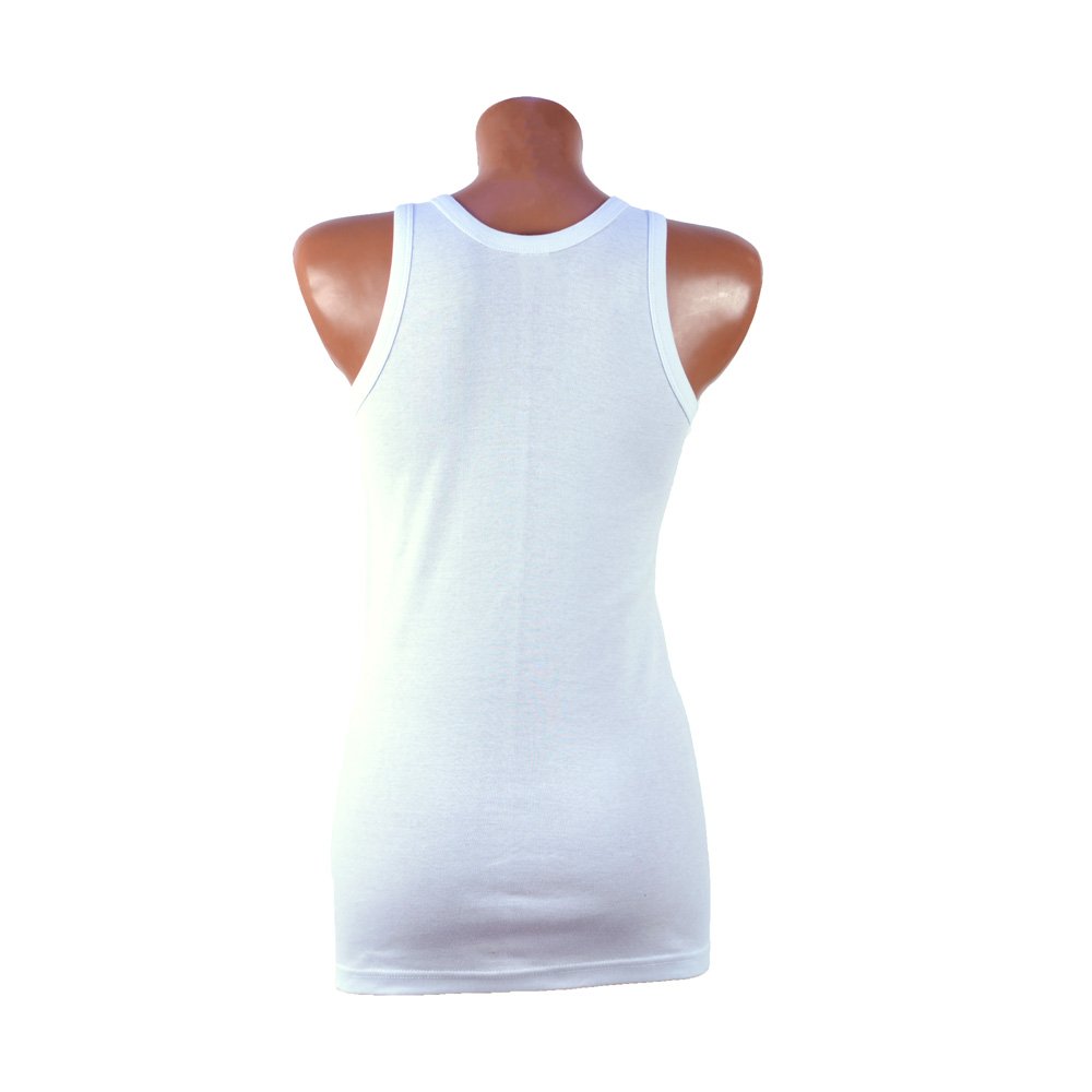 3 Stuks Dames tanktop - Regular - 100% Katoen - Wit