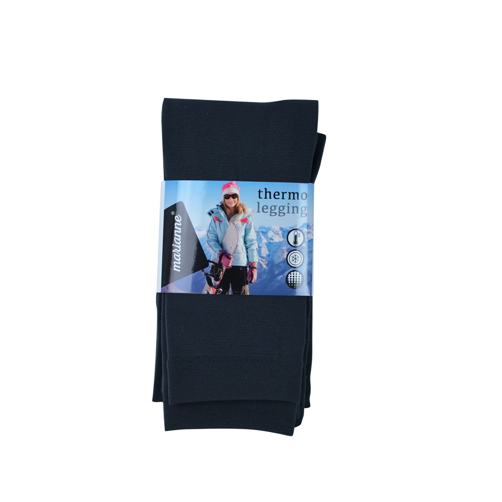 2 stuks - Thermo legging - Grijs