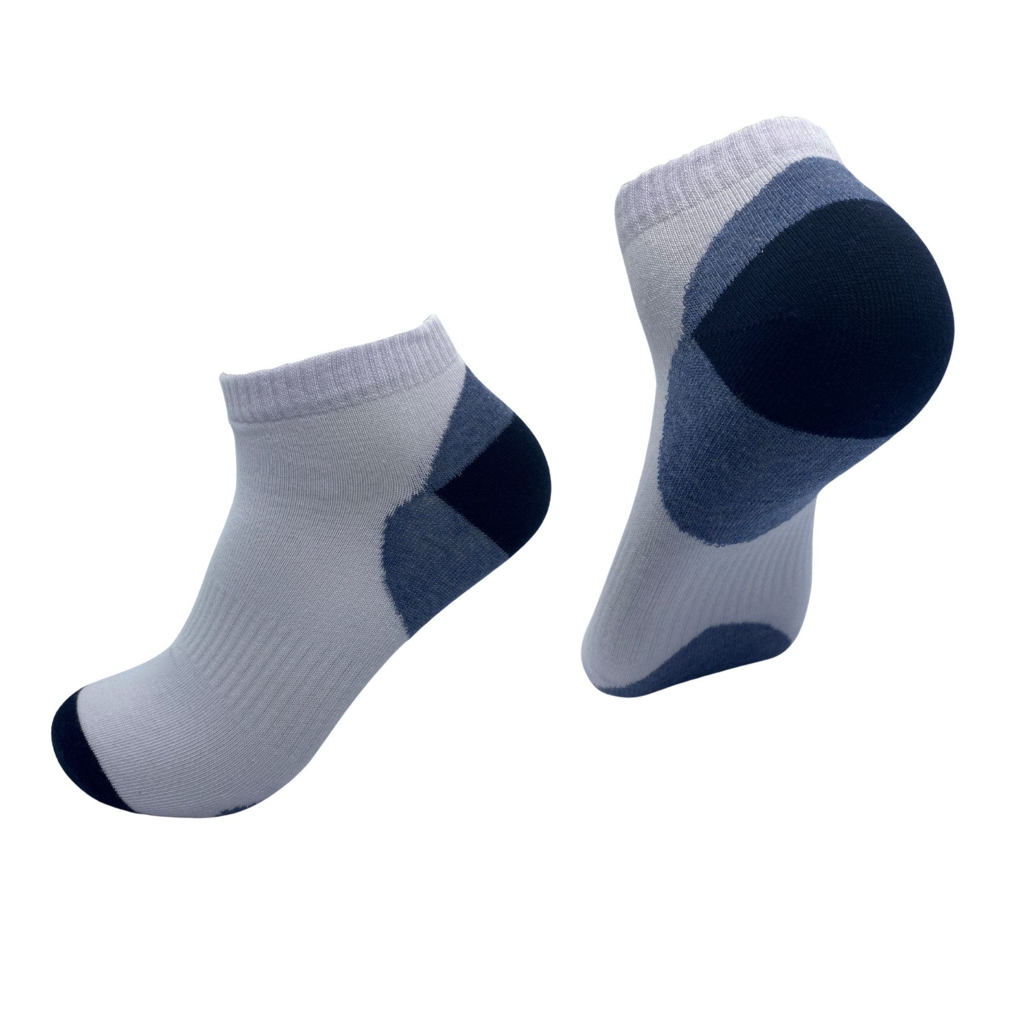 10 paar Donex sneakersokken - Cirkels  - Katoen -  2 kleuren