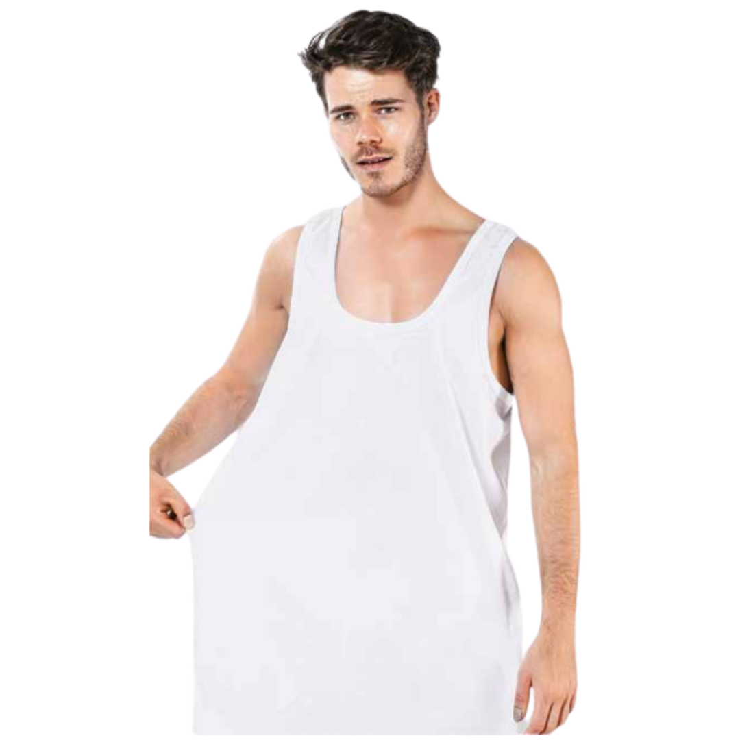 3 stuks King size ( 4XL/5XL ) Bonanza hemd -  100% katoen - Wit