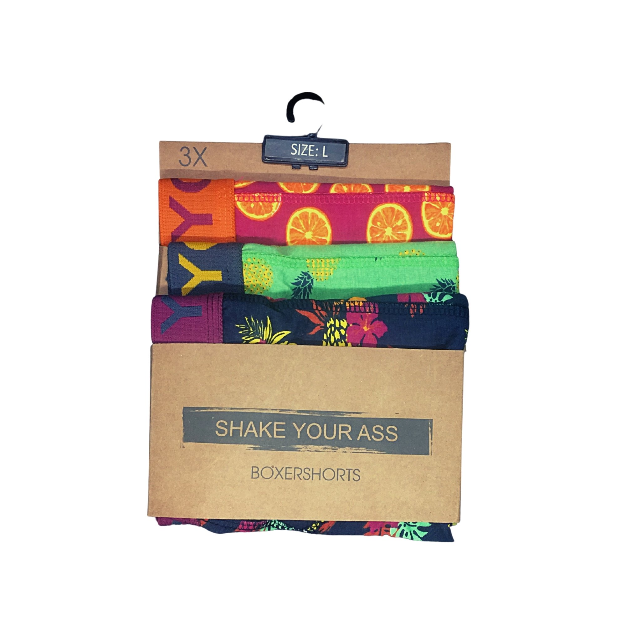 3 Stuks heren Boxershorts - fruits - Katoen
